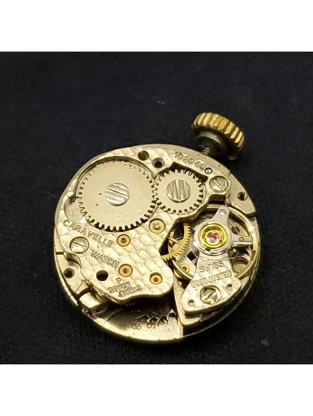 Vintage Caravelle Mechanical Womens Watch 18mm For Parts Or Repair